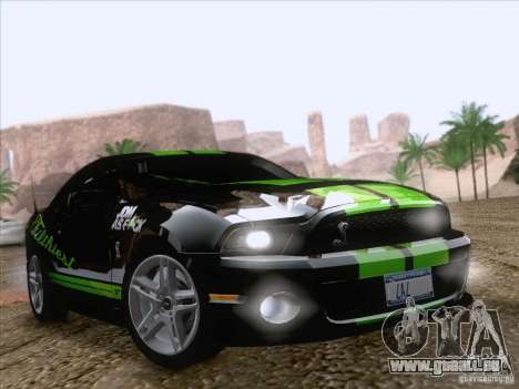 Ford Shelby Mustang GT500 2010 pour GTA San Andreas