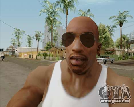 Braun brille Flieger für GTA San Andreas