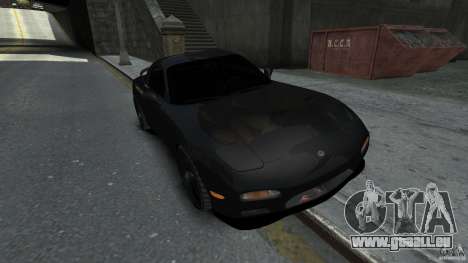 Mazda RX7 1995 Black [EPM] pour GTA 4