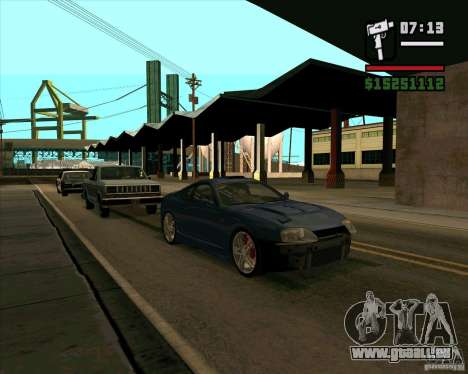 Toyota Supra MK4 tunable pour GTA San Andreas