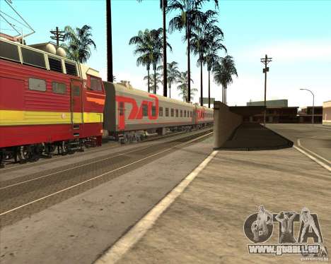 Voiture de tourisme RZD pour GTA San Andreas