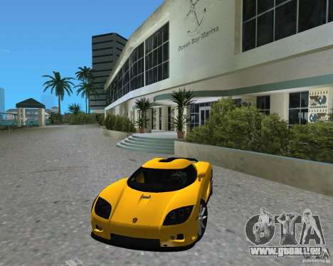 Koenigsegg CCX pour GTA Vice City