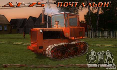 Tracteur DT-75 Postman pour GTA San Andreas