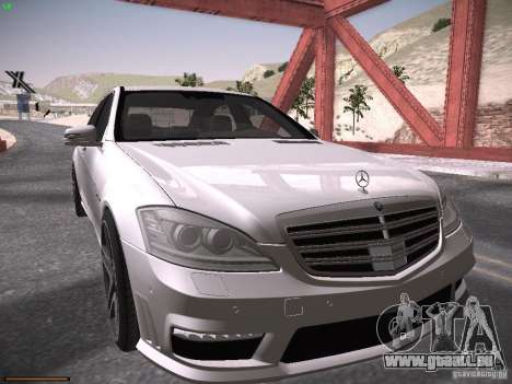 Mercedes Benz S65 AMG 2012 pour GTA San Andreas