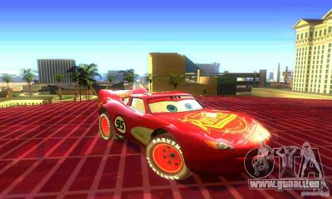 MCQUEEN from Cars pour GTA San Andreas