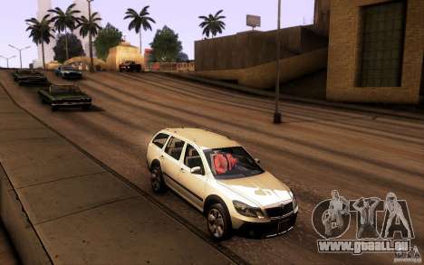 Skoda Octavia Scout pour GTA San Andreas