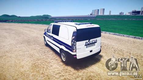 Mercedes Benz Viano Croatian police [ELS] pour GTA 4