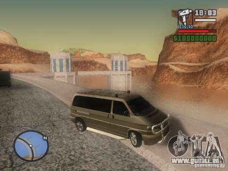 Volkswagen Multivan pour GTA San Andreas