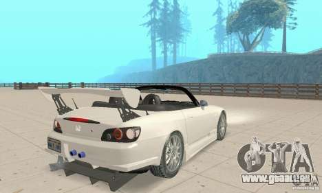 Honda S2000 Cabrio West Tuning pour GTA San Andreas