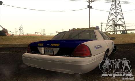 Ford Crown Alabama Police pour GTA San Andreas