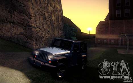 Jeep Wrangler Rubicon 2012 pour GTA San Andreas