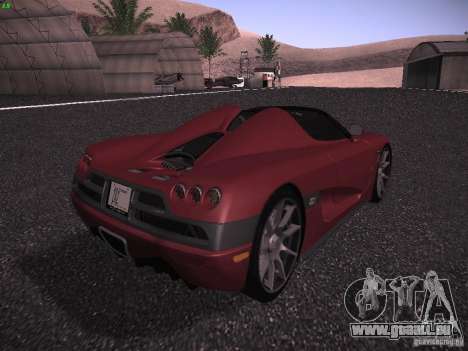 Koenigsegg CCX 2006 pour GTA San Andreas