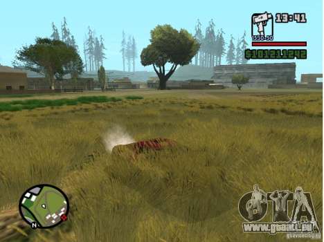 Real Grass v1.0 für GTA San Andreas