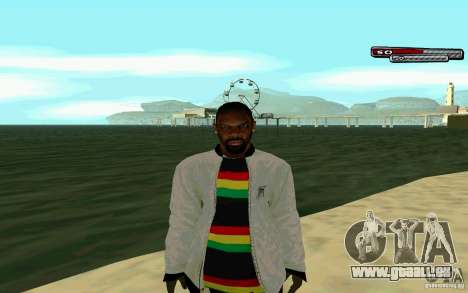 Jamaïcain HD peau pour GTA San Andreas