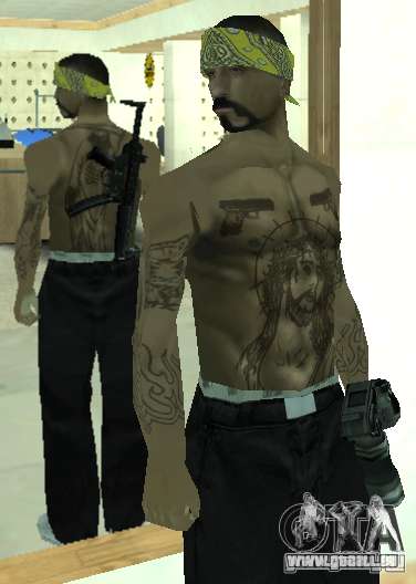 Vagos Gang Skins pour GTA San Andreas
