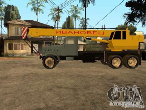 Camion KrAZ pour GTA San Andreas