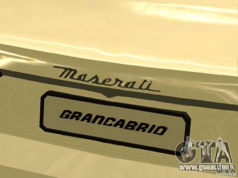 Maserati GranCabrio 2011 für GTA San Andreas