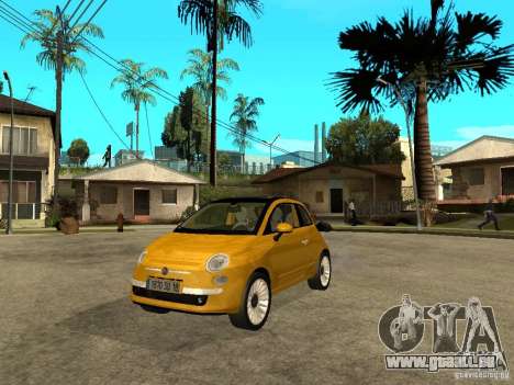 Fiat 500 C pour GTA San Andreas