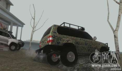 Toyota Land Cruiser 100 Off Road pour GTA San Andreas