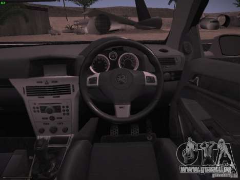 Vauxhall Astra VXR Tuned für GTA San Andreas