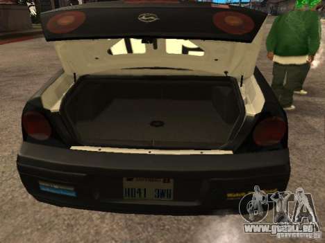 Chevrolet Impala Police 2003 pour GTA San Andreas