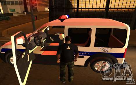 Ford Transit Connect Turkish Police pour GTA San Andreas