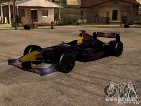 F1 Red Bull Sport für GTA San Andreas