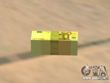 Euro money mod v 1.5 50 euros I pour GTA San Andreas