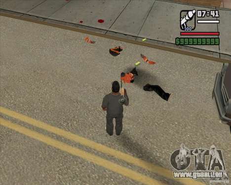 Real Ragdoll Mod Update 2011.09.15 pour GTA San Andreas