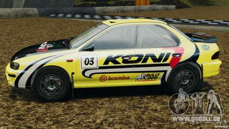 Subaru Impreza WRX STI 1995 Rally version für GTA 4