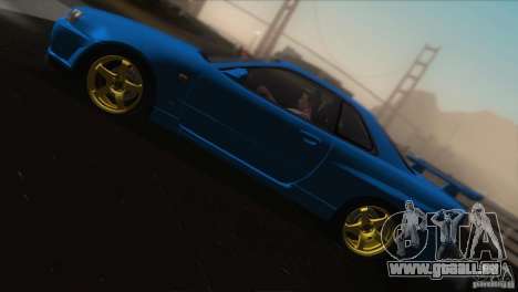 Nissan Skyline GTR-34 für GTA San Andreas