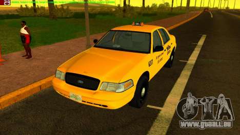 Ford Crown Victoria Taxi 2003 für GTA Vice City