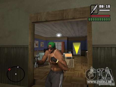 Mitaines pour GTA San Andreas
