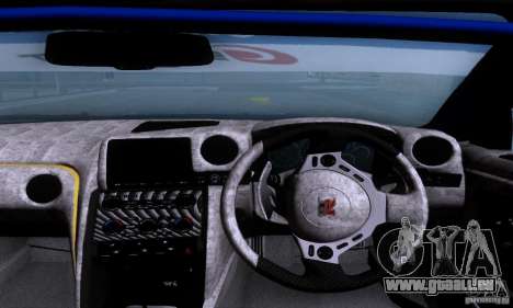 Nissan GTR R35 Tuneable pour GTA San Andreas