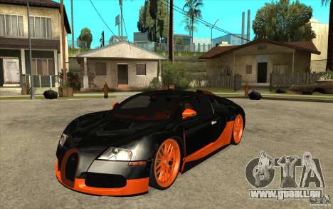 Bugatti Veyron Super Sport 2011 pour GTA San Andreas