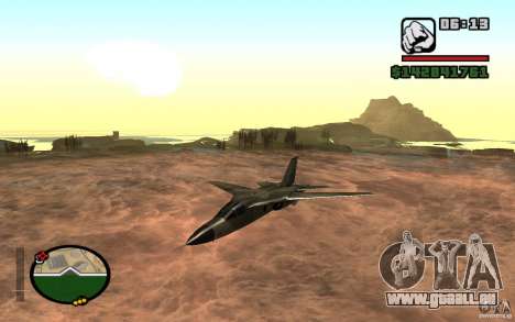 F-111 Aardvark pour GTA San Andreas