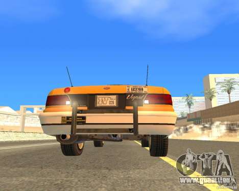 Taxi from GTAIV pour GTA San Andreas