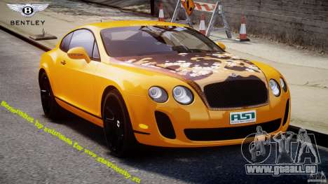 Bentley Continental SS 2010 ASI Gold [EPM] pour GTA 4