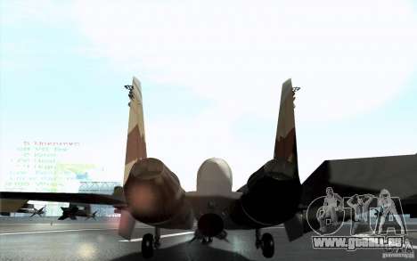 Le Su-37 Terminator pour GTA San Andreas