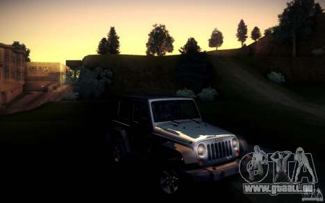 Jeep Wrangler Rubicon 2012 für GTA San Andreas