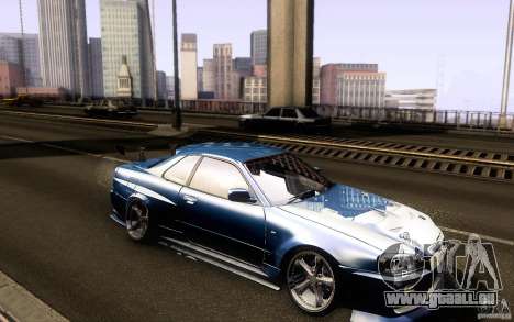 Nissan Skyline GT-R34 pour GTA San Andreas