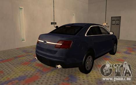 Ford Taurus Interceptor Unmarked 2013 pour GTA San Andreas