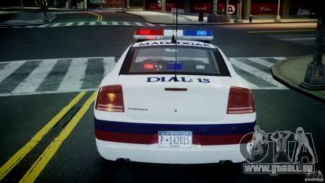 Dodge Charger Karachi City Police Dept Car [ELS] pour GTA 4