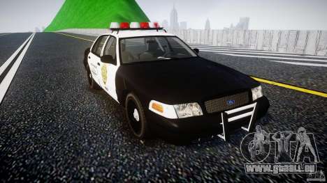 Ford Crown Victoria Raccoon City Police Car pour GTA 4