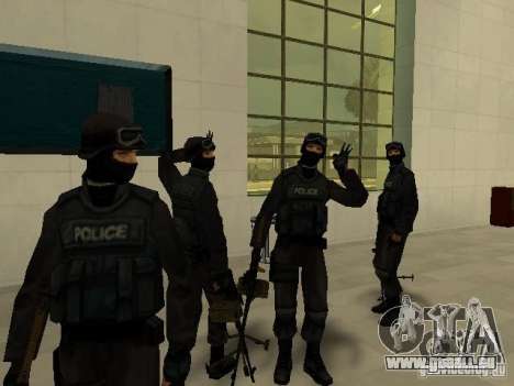 Aide Swat pour GTA San Andreas