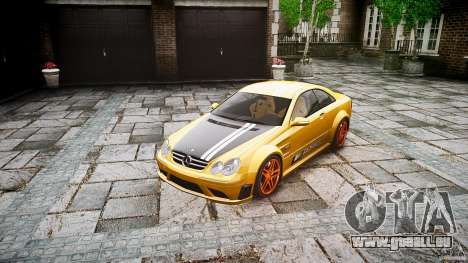 Mercedes Benz CLK63 AMG Black Series 2007 für GTA 4