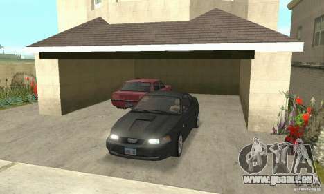 Ford Mustang GT 1999 (3.8 L 190 hp V6) pour GTA San Andreas