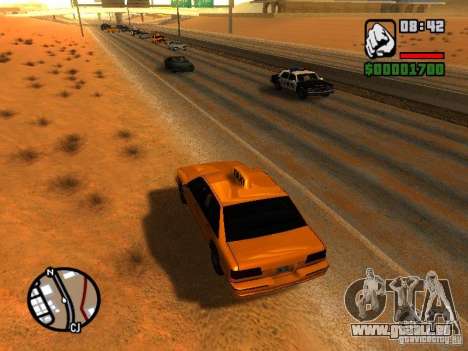 Tempête de sable pour GTA San Andreas