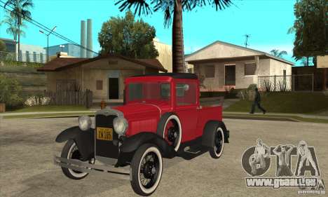 Ford Model A Pickup 1930 pour GTA San Andreas