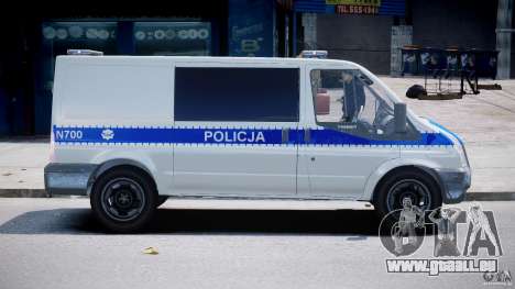 Ford Transit Polish Police [ELS] für GTA 4